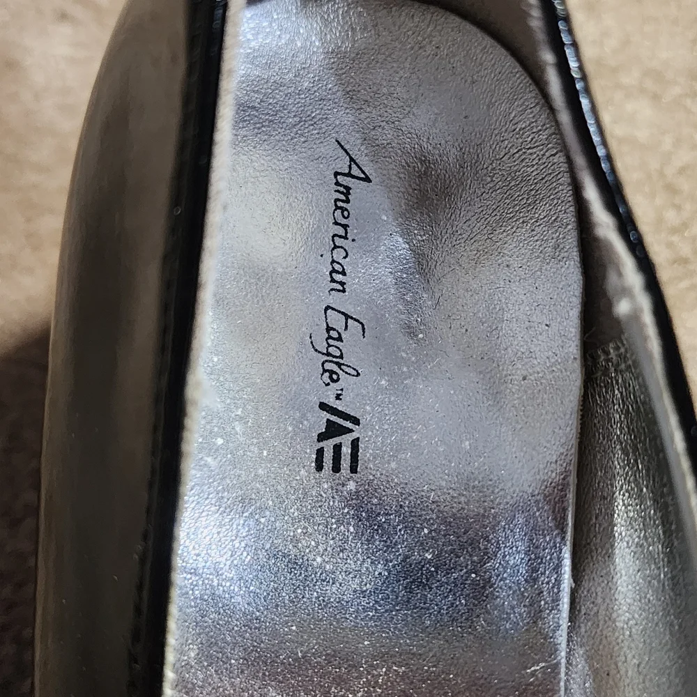 American Eagle Black Mary Jane Kids Shoes